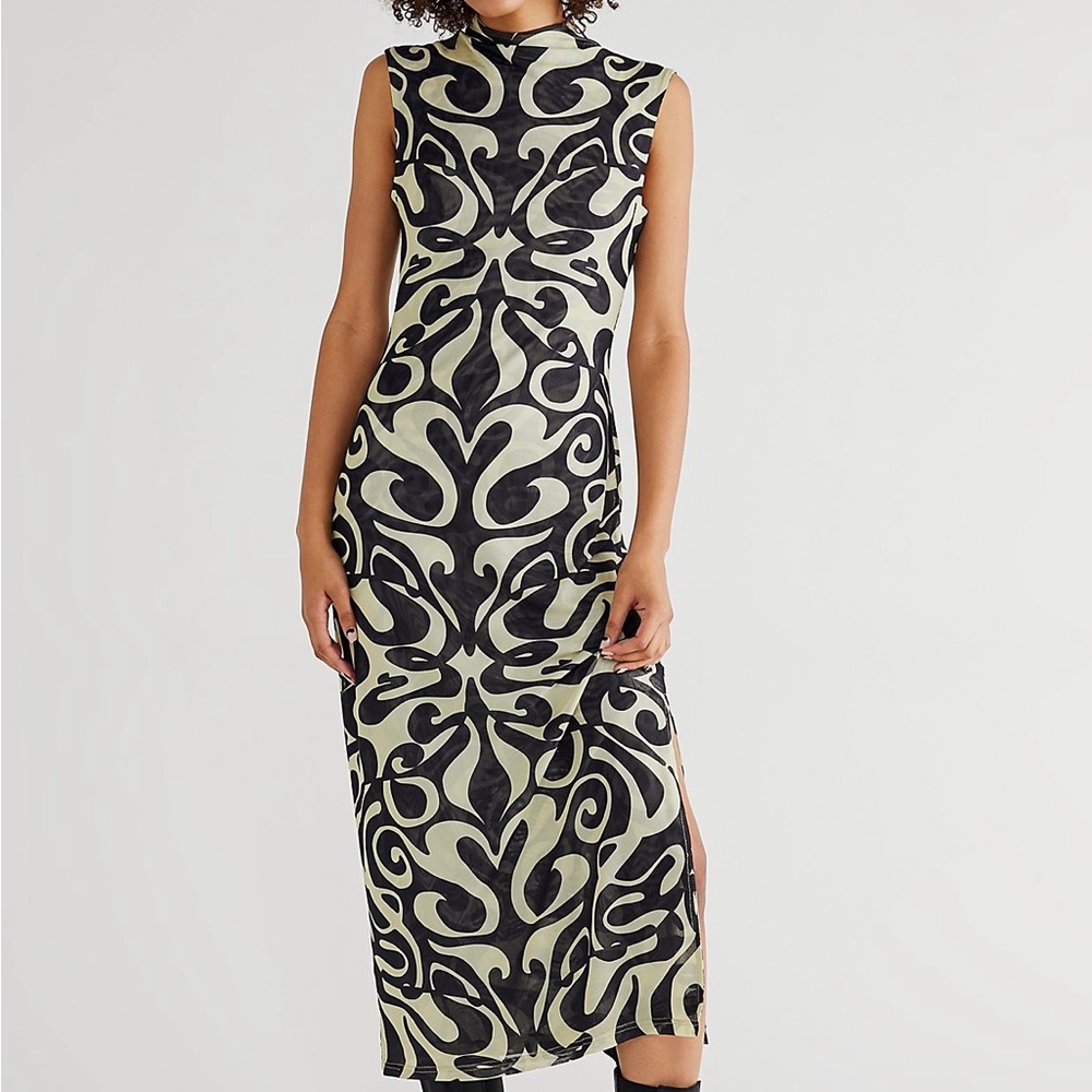 Free People Vega MIDI Dress